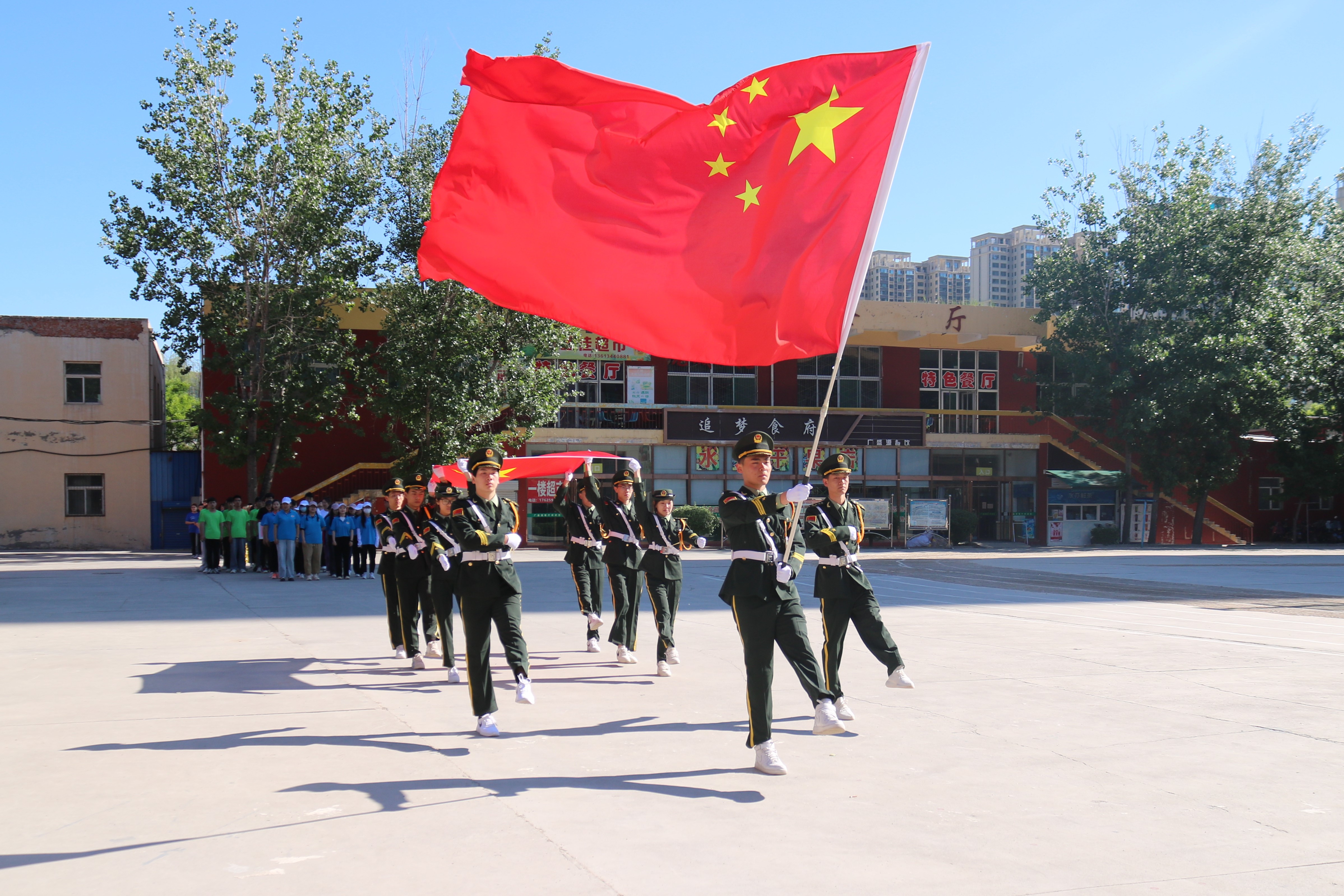 我校主校区2024年春季运动会隆重开幕